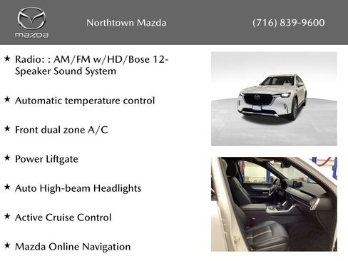 Certified 2026 MAZDA CX-90 3.3 Turbo w/ Premium Plus Pkg AWD/4WD image 19