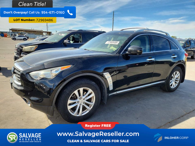 Used 2013 INFINITI FX37 2WD w/ Premium Pkg image 1