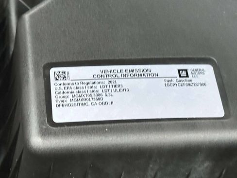 Used 2021 Chevrolet Silverado 1500 Custom Trail Boss w/ LPO, Dark Essentials Package image 30