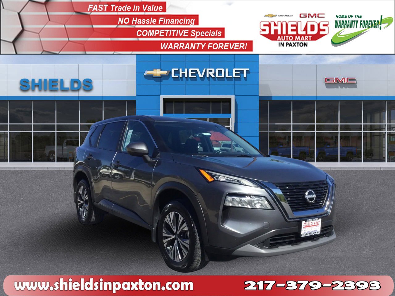 Used 2023 Nissan Rogue SV AWD/4WD image 3