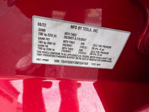Used 2022 Tesla Model Y Performance AWD/4WD image 39
