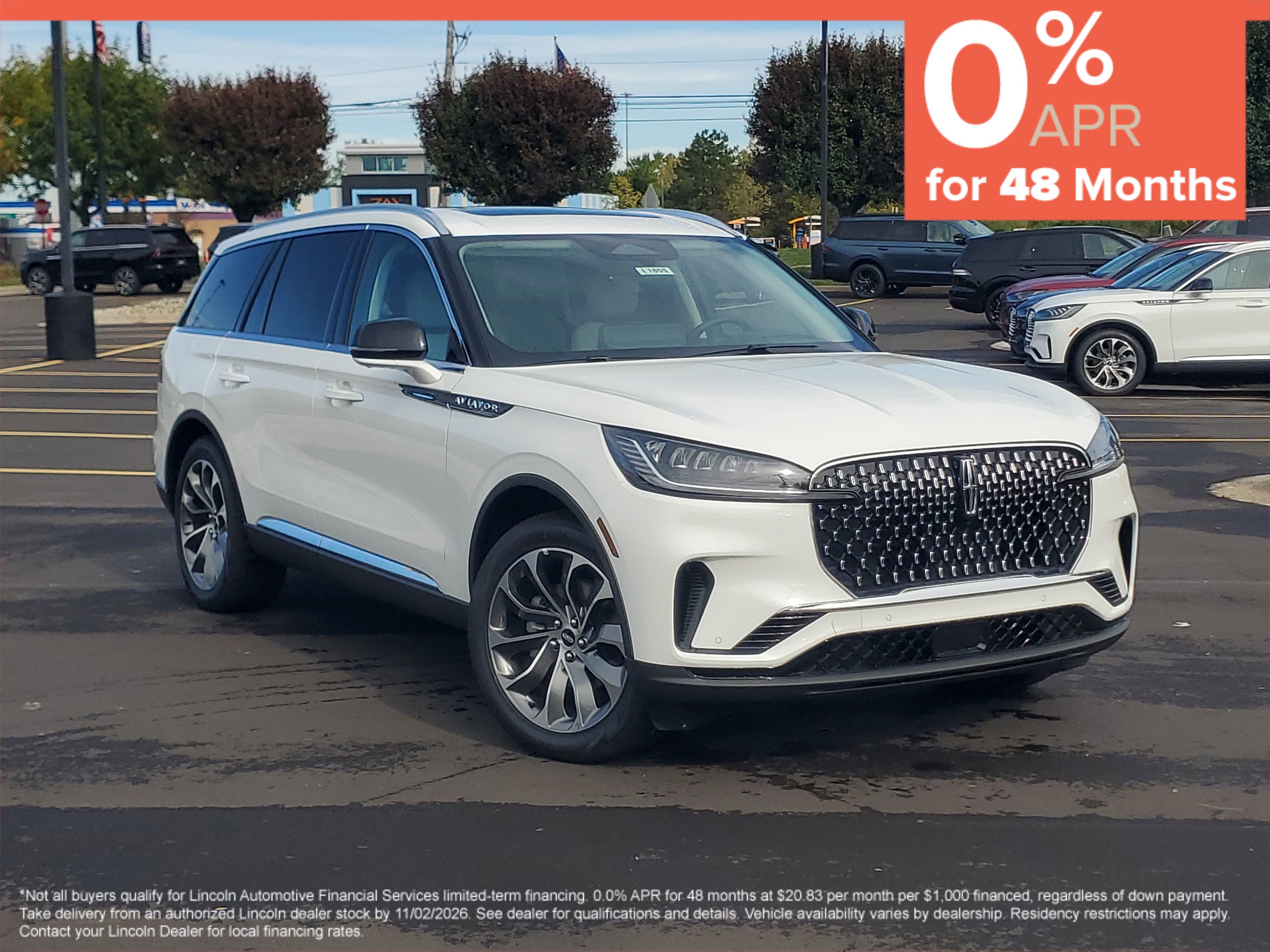 New 2026 Lincoln Aviator AWD 360° Tour