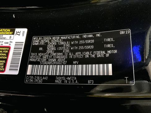Certified 2024 Toyota Grand Highlander AWD Hybrid image 34