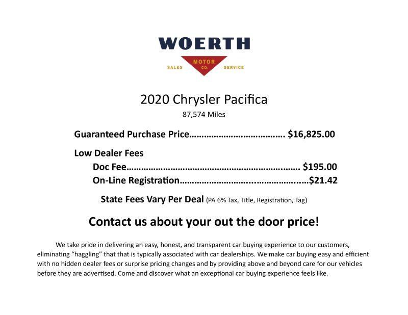 Used 2020 Chrysler Pacifica Touring w/ S Appearance Package FWD image 3