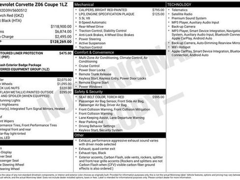 New 2027 Chevrolet Corvette Z06 RWD image 4