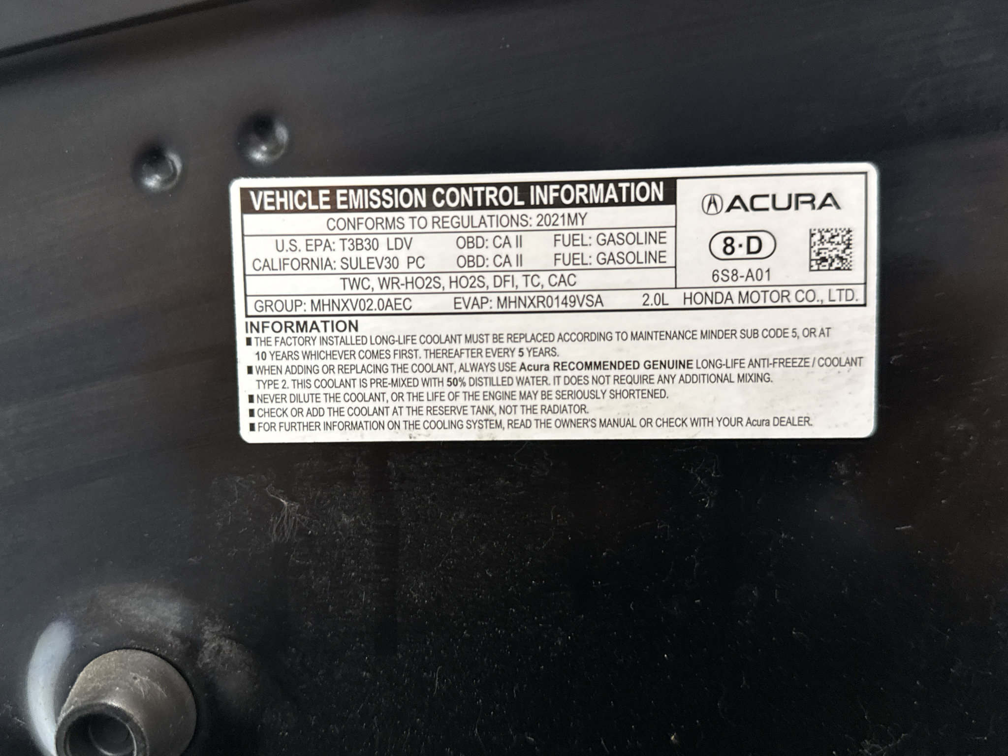 Used 2021 Acura TLX w/ A-SPEC Package FWD image 36