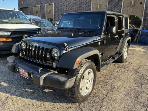 Used 2017 Jeep Wrangler Unlimited Sport w/ Quick Order Package 24S AWD/4WD image 11