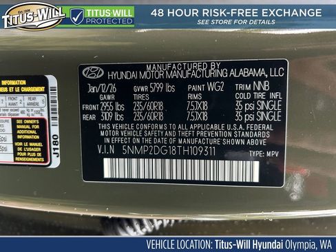 New 2026 Hyundai Santa Fe SEL image 34