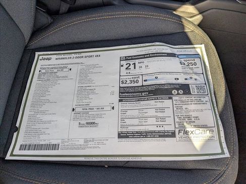 New 2026 Jeep Wrangler Sport image 17