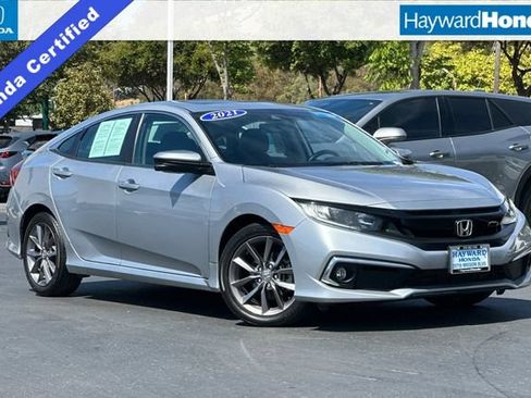 Certified 2021 Honda Civic EX-L image 1