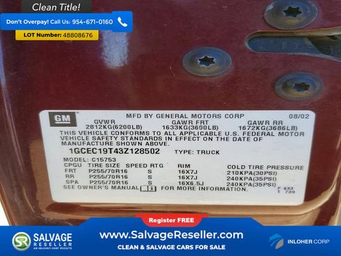 Used 2003 Chevrolet Silverado 1500 LS w/ Pro-Tec Premium Package image 16