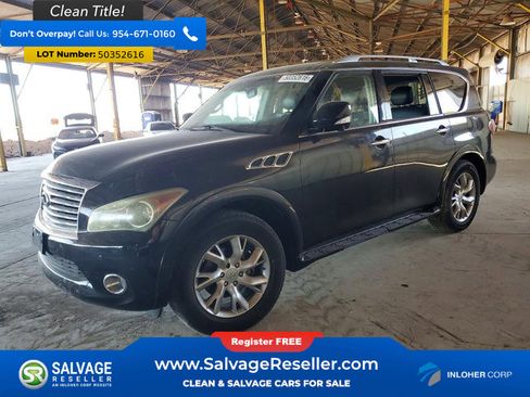Used 2012 INFINITI QX56 2WD w/ Theater Pkg image 1