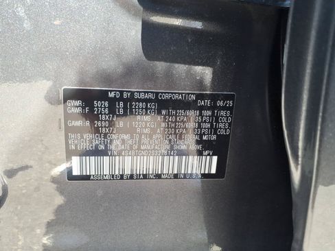 Certified 2025 Subaru Outback Limited XT AWD/4WD image 26