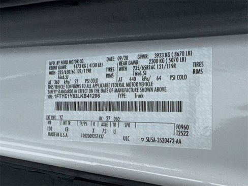 Used 2020 Ford Transit 150 Low Roof image 34