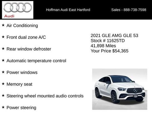 Used 2021 Mercedes-Benz GLE 53 AMG 4MATIC Coupe image 30