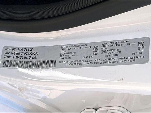 Used 2025 RAM 1500 RHO w/ Bed Utility Group image 57