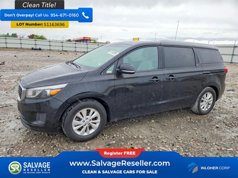 Used 2017 Kia Sedona LX w/ LX Essentials Premium Package FWD image 1