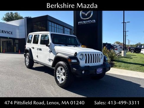 Used 2022 Jeep Wrangler Unlimited Sport w/ Sun And Sound Package AWD/4WD image 1