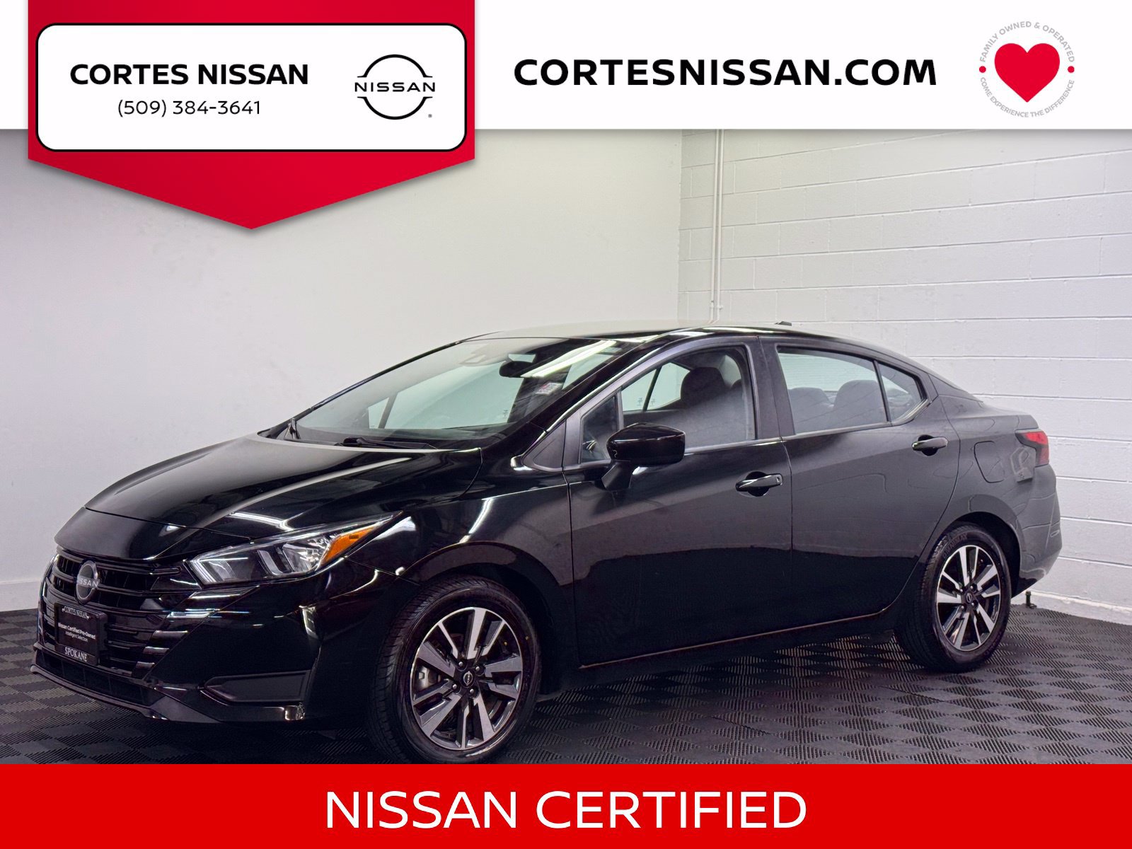 Certified 2024 Nissan Versa SV FWD image 1