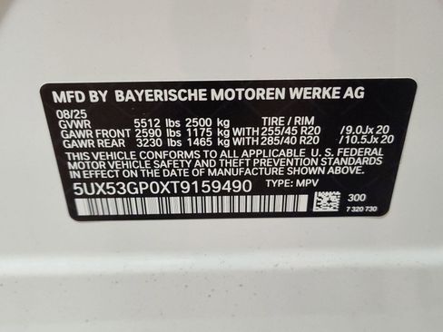 New 2026 BMW X3 xDrive30 w/ M Sport Package image 17