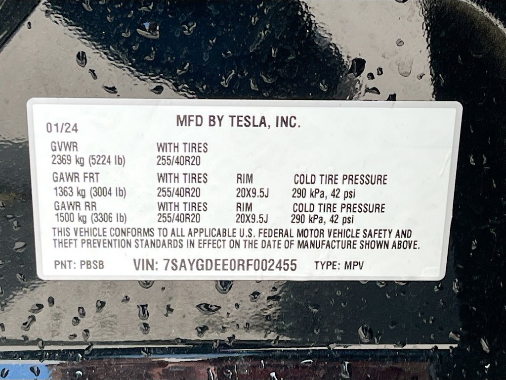 Used 2024 Tesla Model Y Long Range AWD/4WD image 33