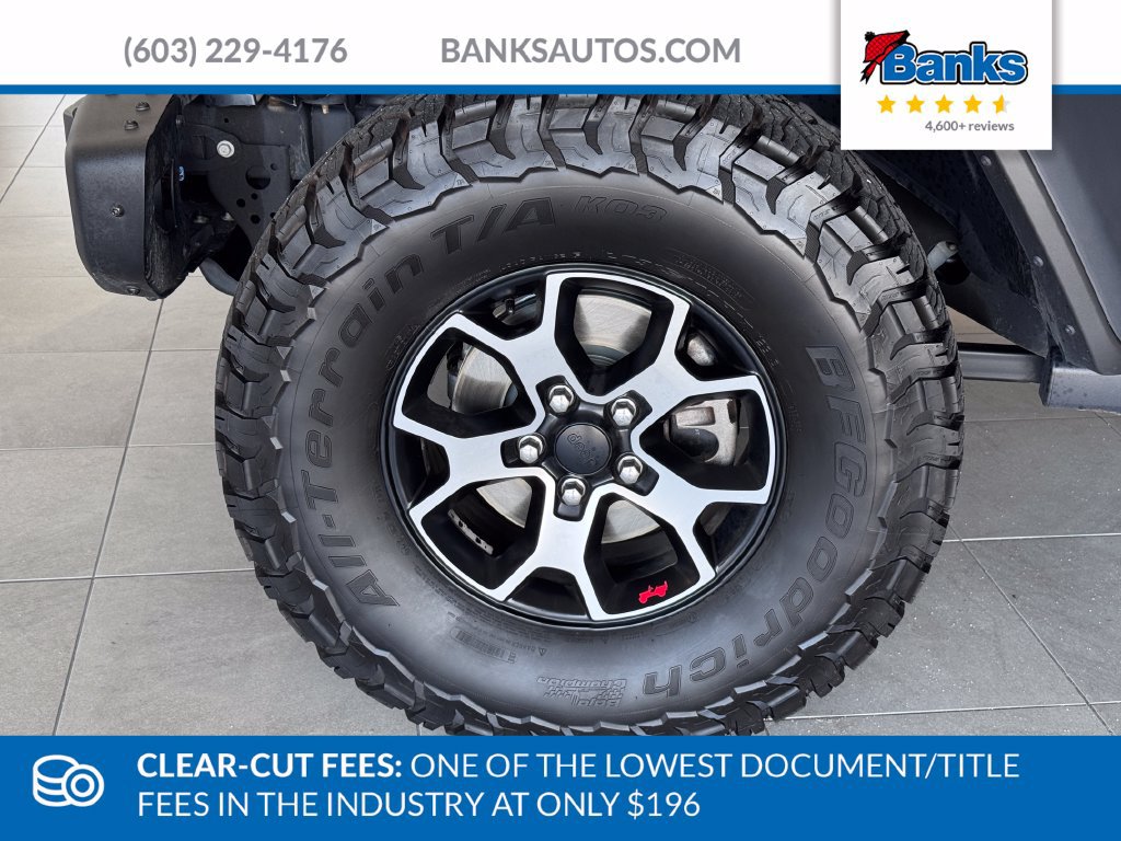 Used 2021 Jeep Wrangler Unlimited Rubicon AWD/4WD image 4