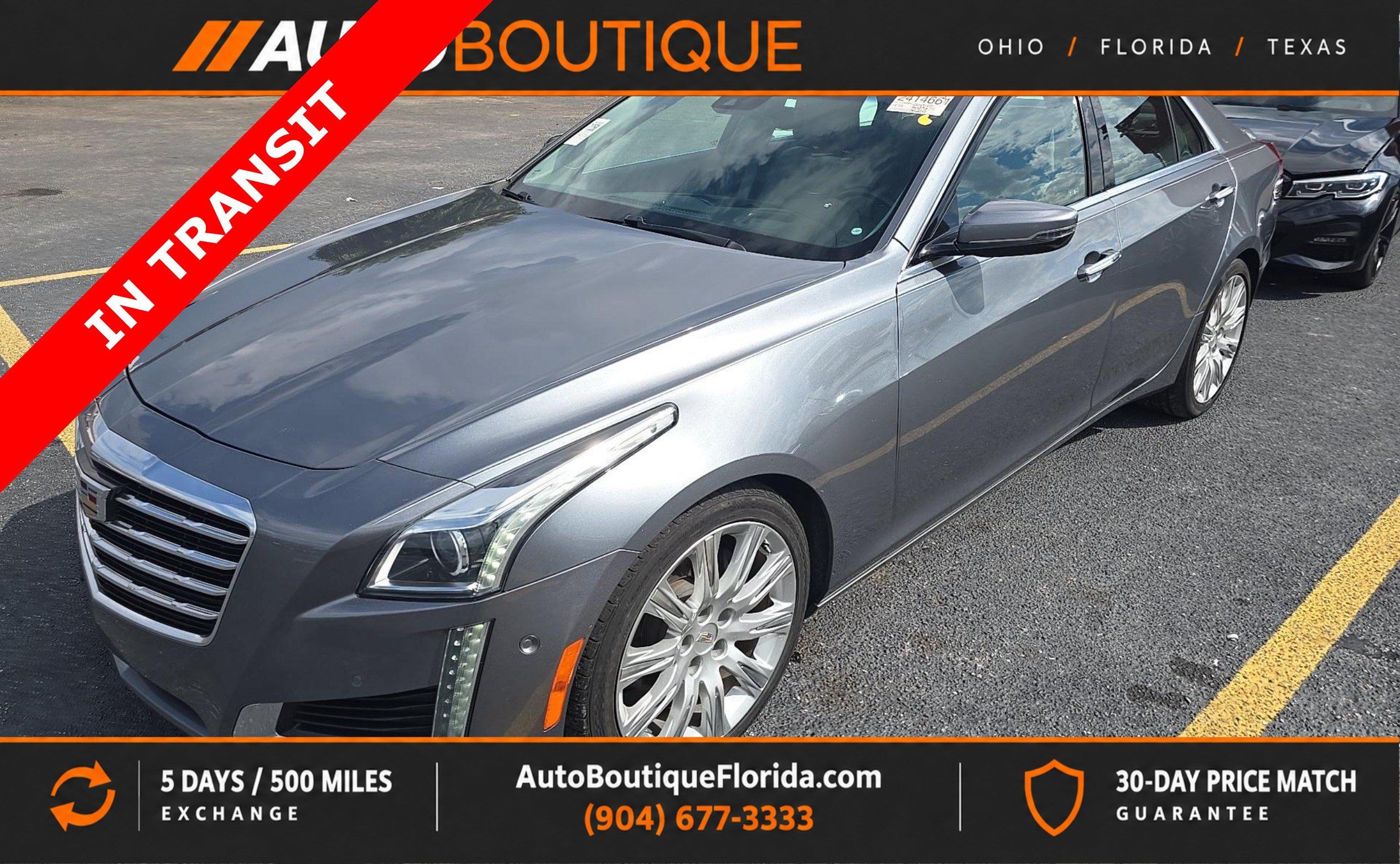 Used 2018 Cadillac CTS Premium Luxury RWD image 1