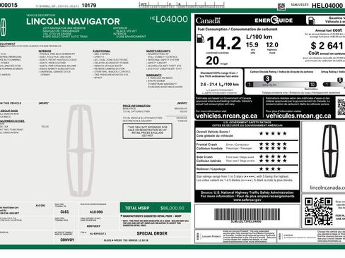 Used 2017 Lincoln Navigator Reserve image 2