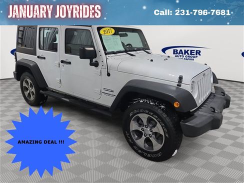 Used 2017 Jeep Wrangler Unlimited Sport image 1