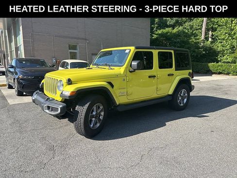 Used 2023 Jeep Wrangler Unlimited Sahara w/ Cold Weather Group AWD/4WD image 2