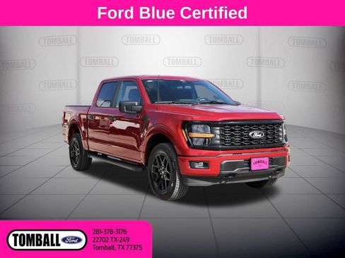 Used 2025 Ford F150 STX w/ STX Black Appearance Package AWD/4WD image 1