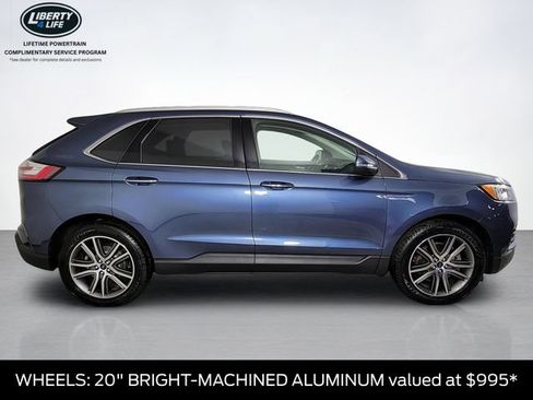 Certified 2019 Ford Edge Titanium w/ Cold Weather Package AWD/4WD image 2