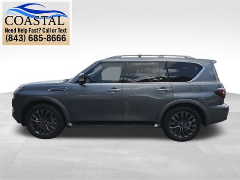 Used 2023 Nissan Armada Platinum w/ Captain's Chairs Package RWD image 4