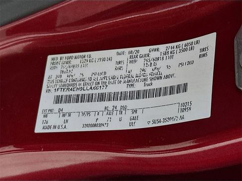 Used 2020 Ford Ranger XLT w/ Equipment Group 302A Luxury image 27