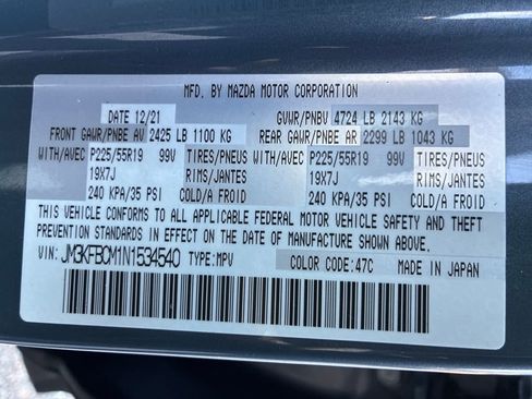 Used 2022 MAZDA CX-5 Carbon Edition image 31