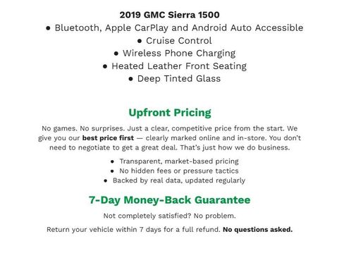 Used 2019 GMC Sierra 1500 SLT w/ SLT Premium Plus Package image 2