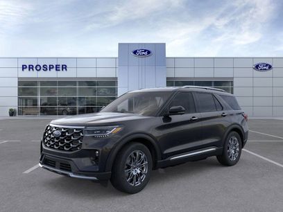 New 2026 Ford Explorer Platinum