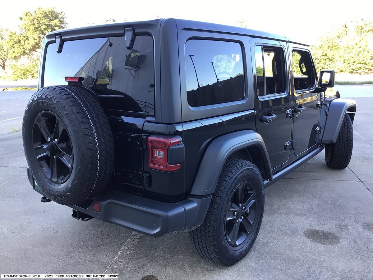 Used 2021 Jeep Wrangler Unlimited Sport AWD/4WD image 5