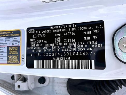 Used 2020 Kia Optima LX image 32