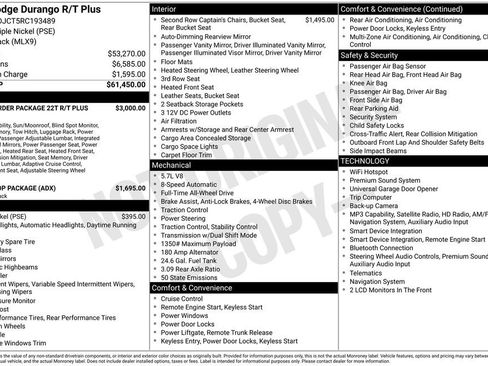 Used 2024 Dodge Durango R/T AWD/4WD image 2