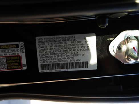 Certified 2026 Honda Odyssey EX-L image 52