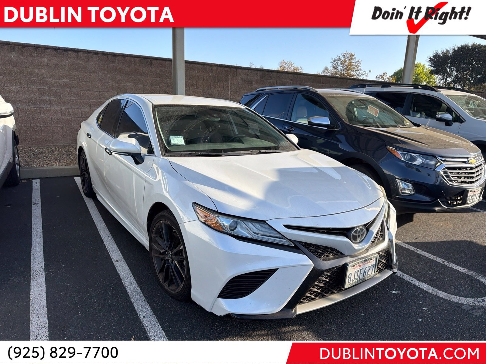 Certified 2019 Toyota Camry XSE FWD image 1