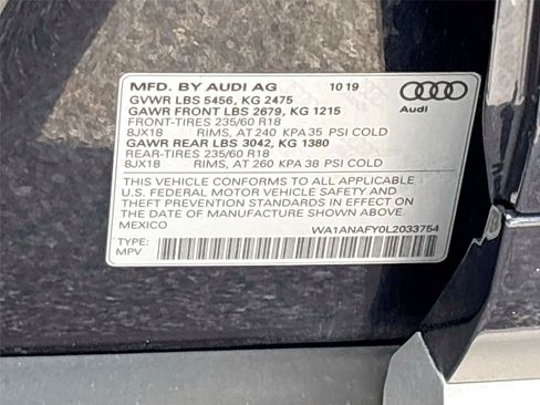 Used 2020 Audi Q5 2.0T Premium w/ Convenience Package AWD/4WD image 32