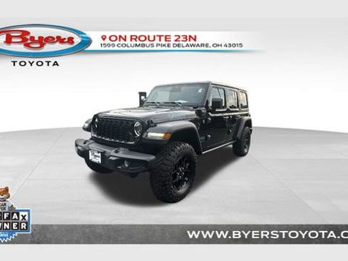 Used 2025 Jeep Wrangler Unlimited Sport S 4xe AWD/4WD image 1