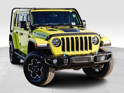 Used 2022 Jeep Wrangler Unlimited Rubicon 4xe w/ Steel Bumper Group image 2