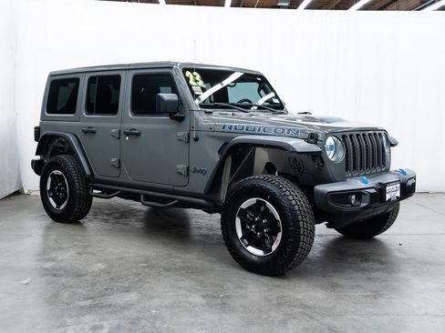 Used 2023 Jeep Wrangler Unlimited Rubicon 4xe AWD/4WD image 1