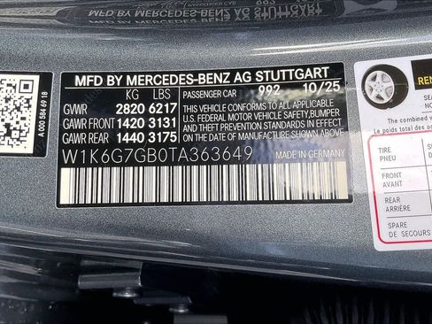 New 2026 Mercedes-Benz S 580 S 580 image 12