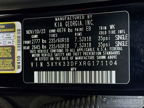 Used 2024 Kia Sportage EX image 35