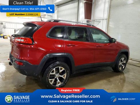 Used 2016 Jeep Cherokee Trailhawk w/ Cold Weather Group AWD/4WD image 4