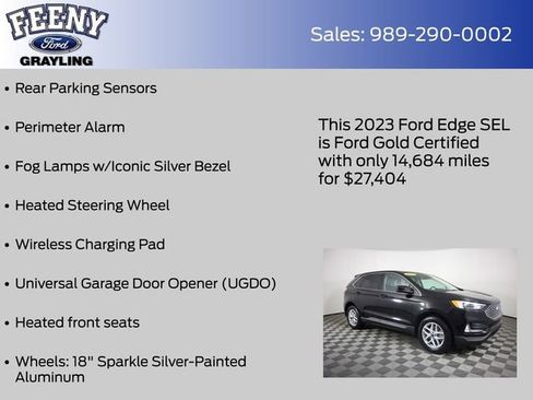 Used 2023 Ford Edge SEL w/ Convenience Package image 18